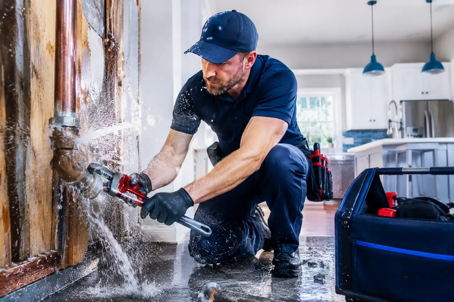 Local emergency pipe repair professionals in Davin, WV